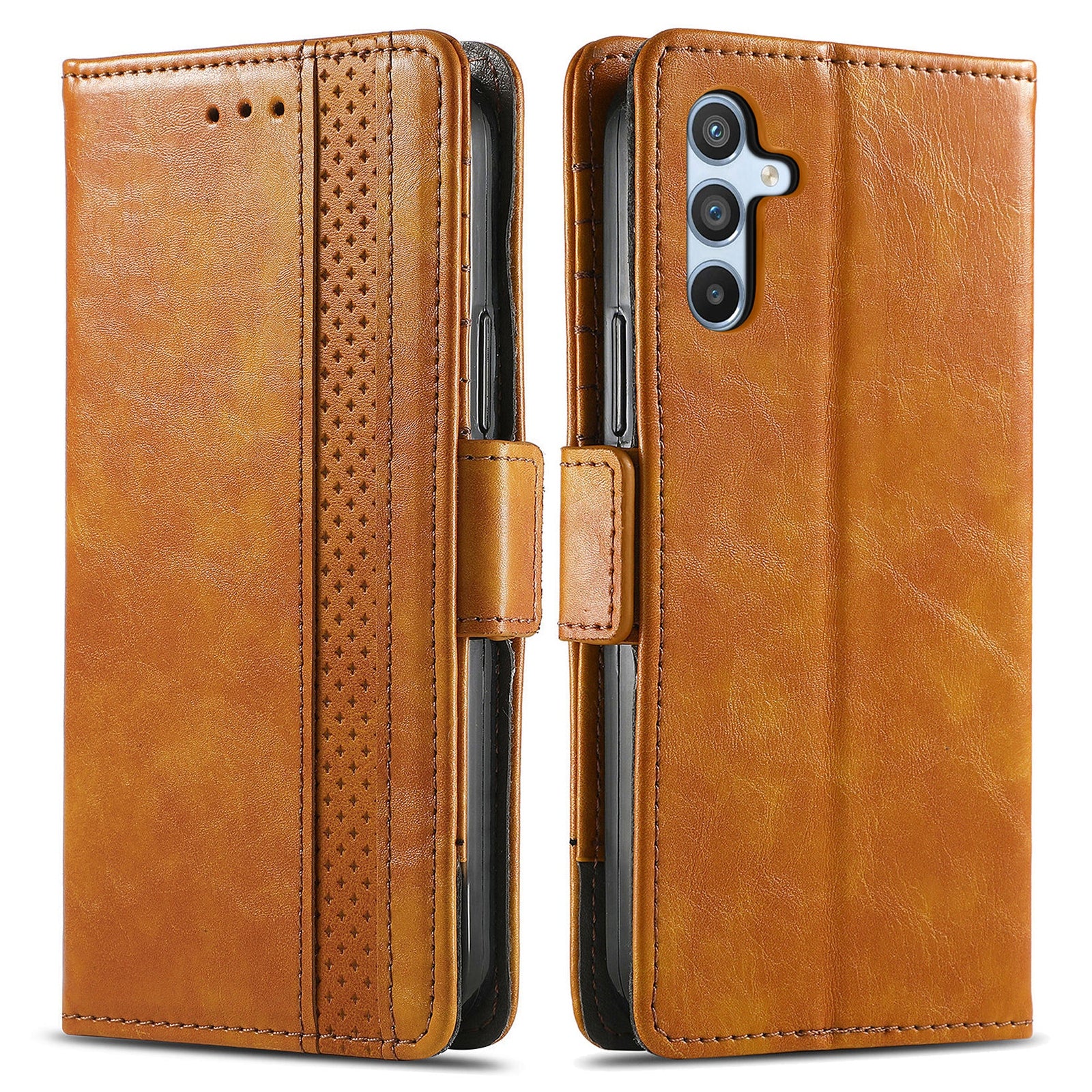 CASENEO 002 Series for Samsung Galaxy A14 5G A14 4G Phone Case PU Leather RFID Blocking Wallet Stand Business Splicing Cover CASENEO 002 Series for Samsung Galaxy A14 5G A14 4G Phone Case PU Leather RFID Blocking Wallet Stand Business Splicing Cover